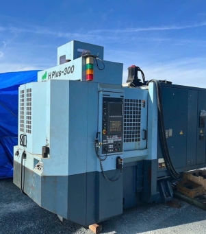 MÁY PHAY NGANG CNC MATSUURA H.PLUS-300 FANUC 30I 4 THAY BÀN