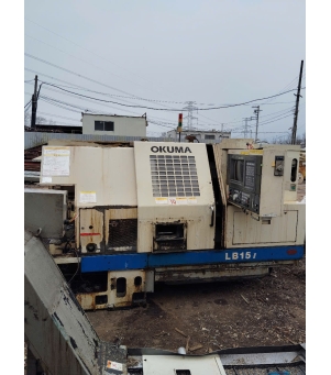 MÁY TIỆN CNC OKUMA  LB15II OSP 7000 Năm sản xuất  : 1998 NO 2383