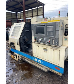 MÁY TIỆN CNC OKUMA  LB15II OSP 7000 Năm sản xuất  : 1998 NO 4031