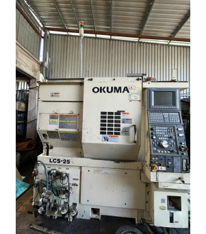 TIỆN OKUMA LCS25 OSP-U10 DATE 2003 