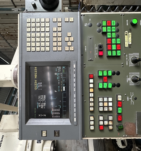 MÁY PHAY CNC MITSUBITSHI M-V70EN  FANUC-18M  Date 2000 