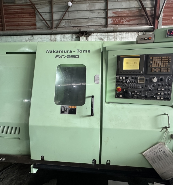 MÁY TIỆN CNC NAKAMURA TOME SC250