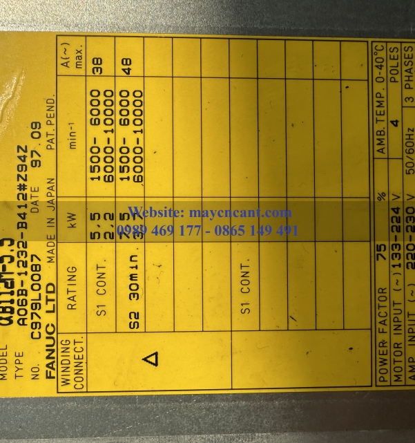 MÁY PHAY CNC MORI MV40 FANUC 18MC 