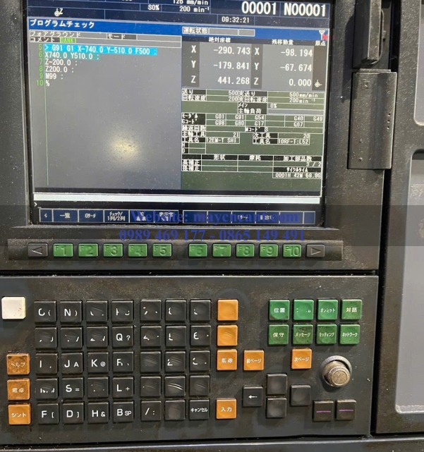 MÁY PHAY CNC MORI SEIKI NV-5000α1A/40 MSX-501Ⅲ (Fanuc-18iMB) MAPPSⅢ