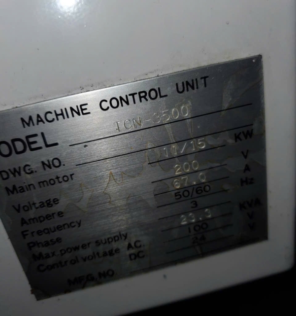 MÁY TIỆN CNC TAKISAWA TNC-3500 L10 Fanuc OiTD Date 2012