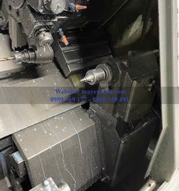 MÁY TIỆN CNC MAZAK SQT250 TPLUS có C axis có phay 