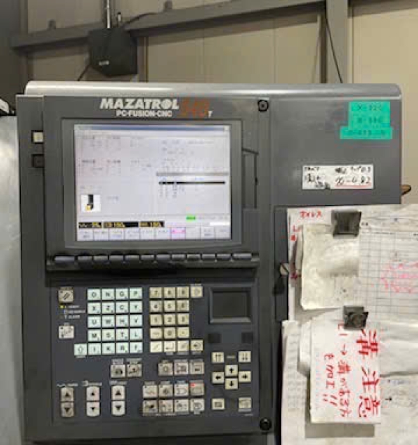 MÁY TIỆN CNC MAZAK SQT250 640T có C axis có phay 