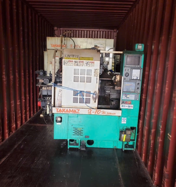 MÁY TỆN CNC TAKAMAZ X10  FANUC 21TB