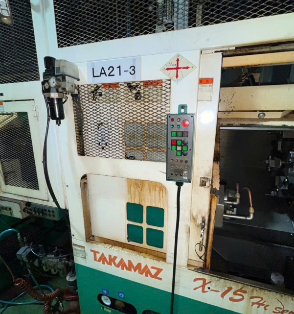 MÁY TỆN CNC TAKAMAZ X15 FANUC 21TB  HÀNG SỐ LƯỢNG 
