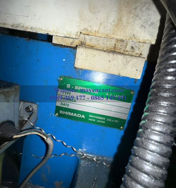 MÁY TỆN CNC SHIMADA 2SI-8 FANUC OITB DATE 2004 HÀNG SỐ LƯỢNG
