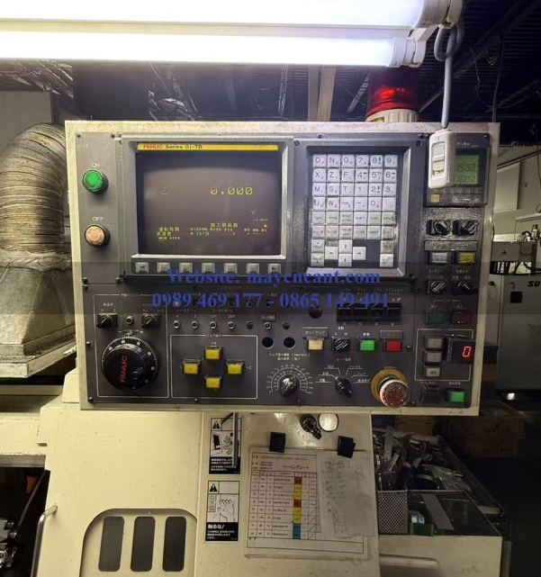 MÁY TỆN CNC SHIMADA 2SI-8 FANUC OITB DATE 2004 HÀNG SỐ LƯỢNG