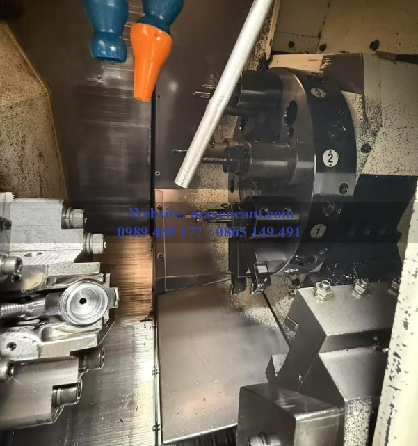 MÁY TỆN CNC SHIMADA 2SI-8 FANUC OITB DATE 2004 HÀNG SỐ LƯỢNG