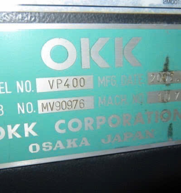 MÁY PHAY CNC OKK PV400  MELDAS 635 DATE 2002